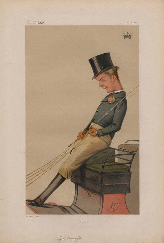 Charles robert wynn carington, marquess of lincolnshire ('statesmen, no. 161.') npg d43626