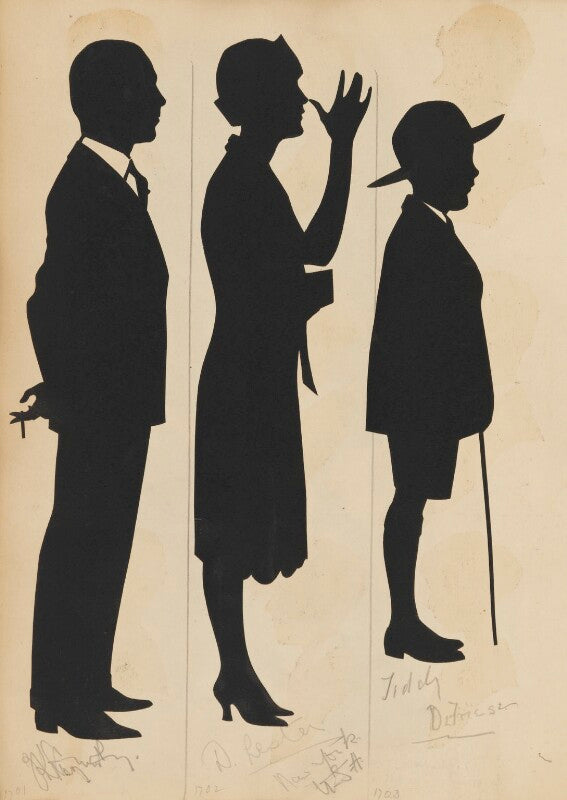 Tourists on the west pier, brighton npg d46706