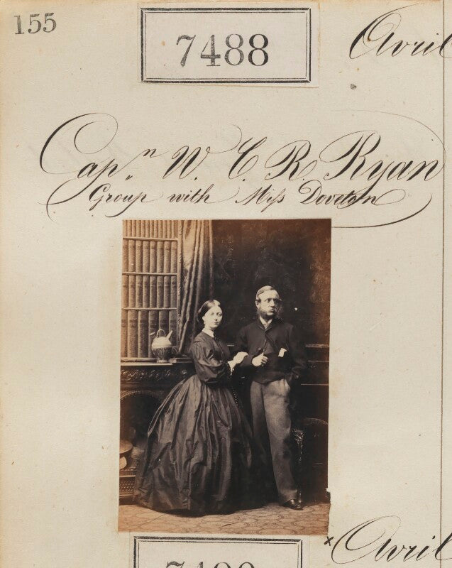 Maria ryan (née doveton); william cavendish bentinck ryan npg ax57391