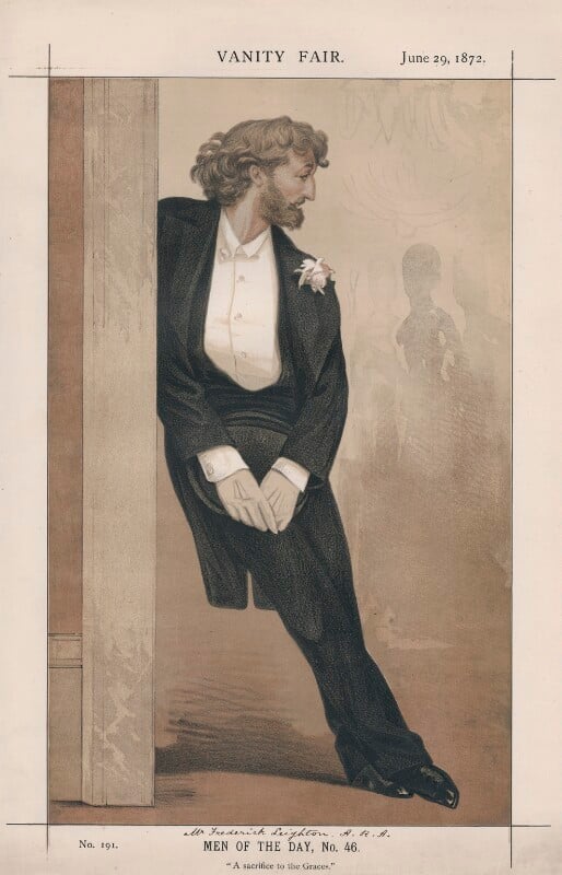 Frederic leighton, baron leighton ('men of the day, no. 46.') npg d43542