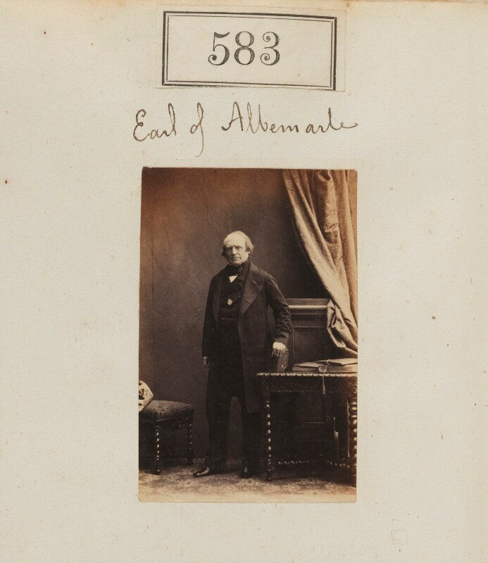 George thomas keppel, 6th earl of albemarle npg ax50264