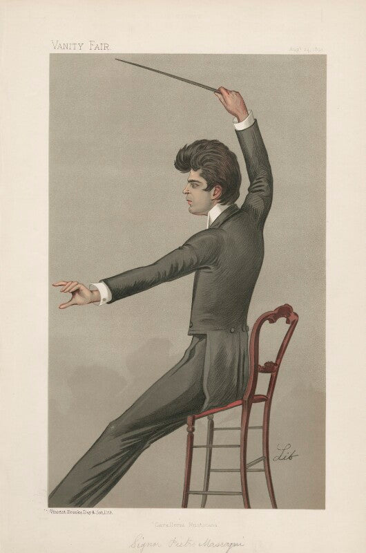 Pietro mascagni ('men of the day. no. 574.') npg d44661