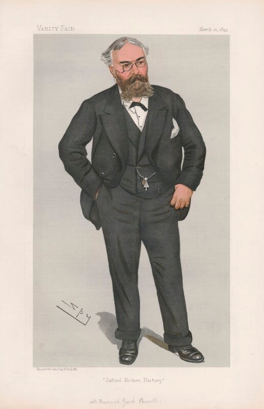 Frederick york powell ('men of the day. no. 615.') npg d44743