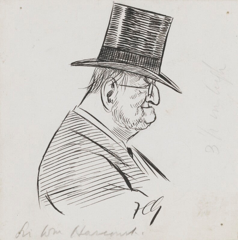 Sir william vernon harcourt npg 2845