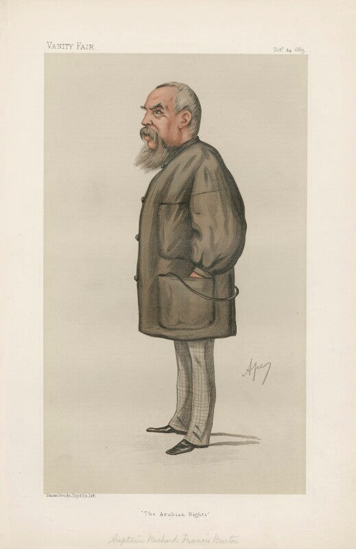 Sir richard francis burton ('men of the day. no. 343.') npg d44249