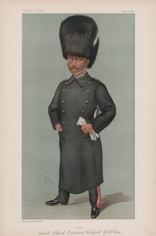 Lord (albert) edward wilfred gleichen ('men of the day. no. 701.') npg d44890
