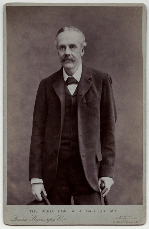 Arthur james balfour, 1st earl of balfour npg x177