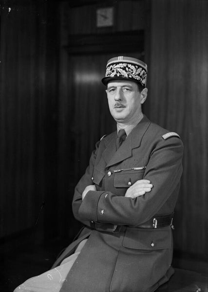 NPG x13661; Charles André Marie Joseph de Gaulle - Portrait - National  Portrait Gallery