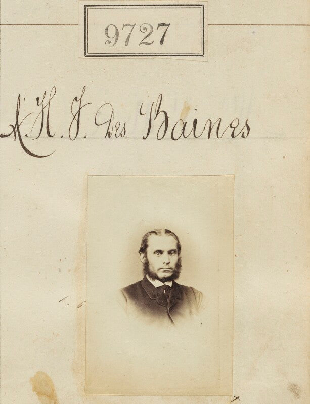 A.h.j. des. baines npg ax59458