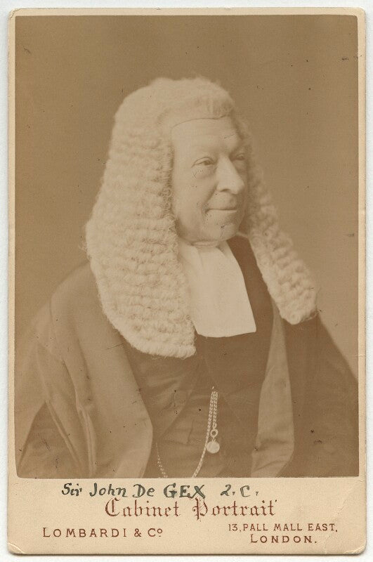 Sir john peter de gex npg x13377