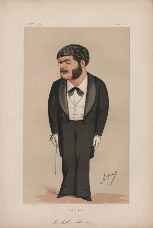 Sir arthur seymour sullivan ('men of the day. no. 81.') npg d43631