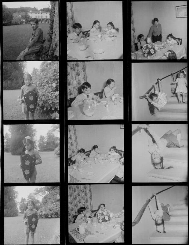 The chaplin family at home npg x195188