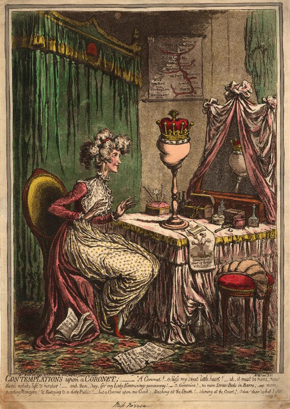 'contemplations upon a coronet' npg d9307