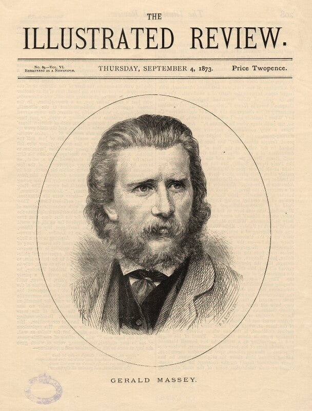 (thomas) gerald massey npg d5225