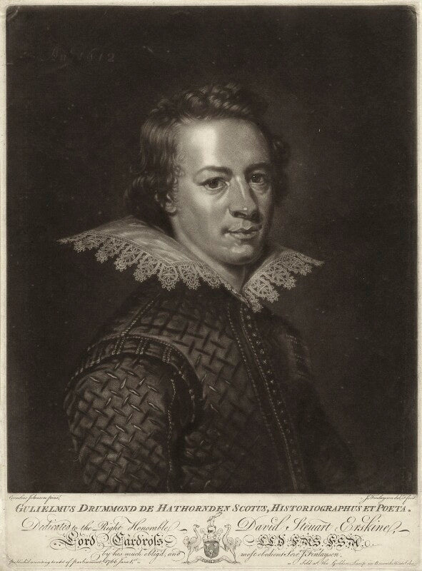 William drummond of hawthornden npg d27838