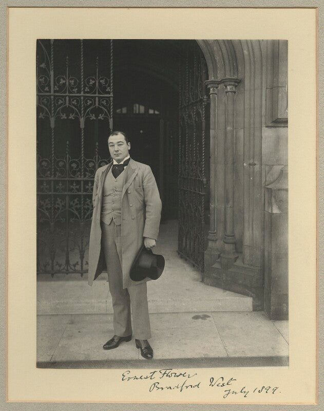 Sir ernest francis swan flower npg x15831