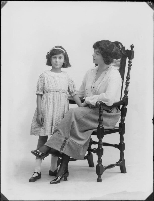 Dolly parnell (princess nazir ali khan); betty naldera ali rushby (née khan) npg x158046