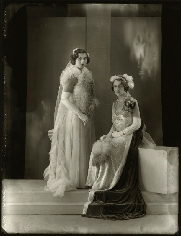 Mary wigan (née butler henderson); hon. sophia zoe isabelle butler henderson (née massey) npg x150882