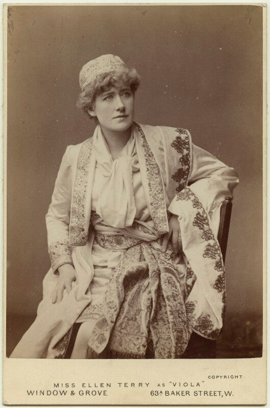 Ellen terry as viola in 'twelfth night' npg x16983