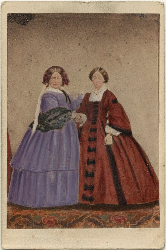 Princess victoria, duchess of kent and strathearn; princess alice, grand duchess of hesse npg ax46718