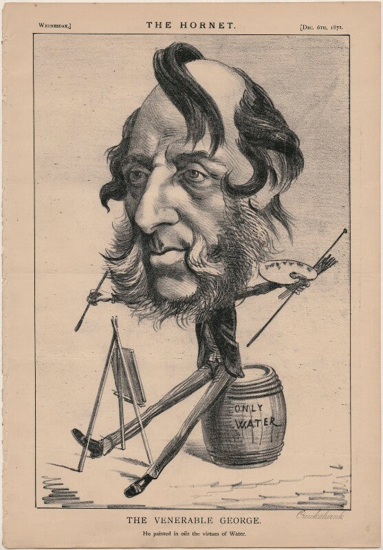 George cruikshank ('the venerable george') npg d48265