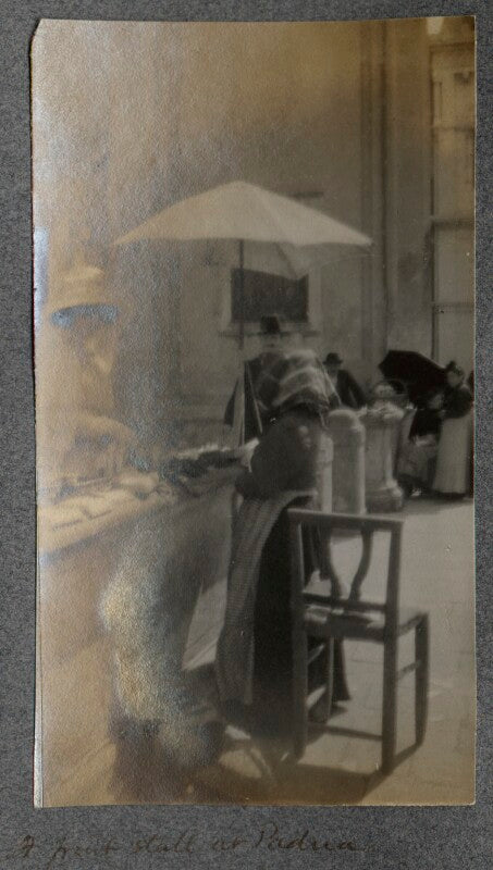 Lady ottoline morrell ('a fruit stall at padua') npg ax140060
