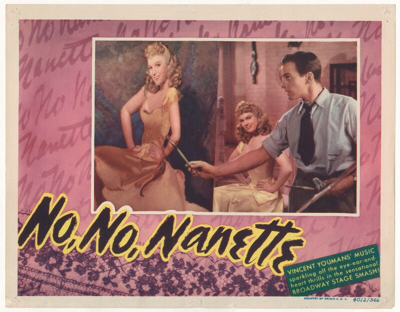 Anna neagle; richard carlson in 'no, no, nanette' npg d37702