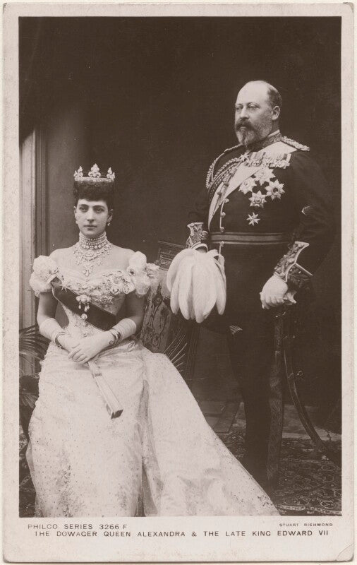 Queen alexandra; king edward vii npg x196430