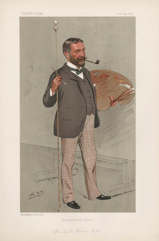 Luke fildes ('men of the day. no. 552') npg d44626