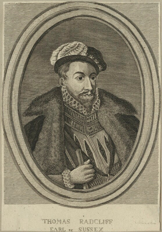 Thomas radcliffe, 3rd earl of sussex npg d24894