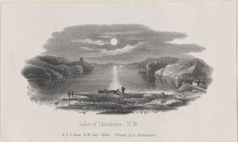 'lake of llamberis' npg d21850