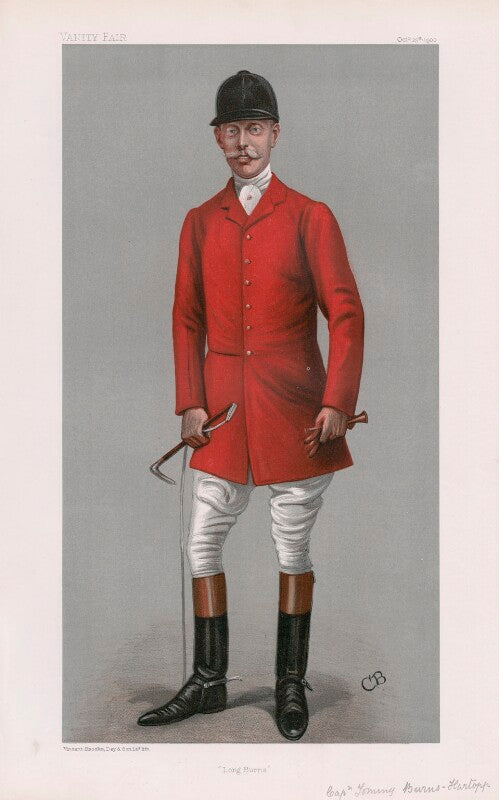 Captain (james) 'tommy' burns hartopp (né james burns) ('men of the day. no. 795.') npg d45036