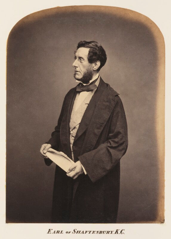 Anthony ashley cooper, 7th earl of shaftesbury npg ax7307