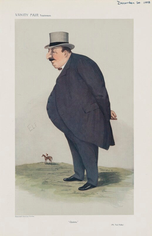 Paul nelke ('men of the day. no. 1152. "options."') npg d45466