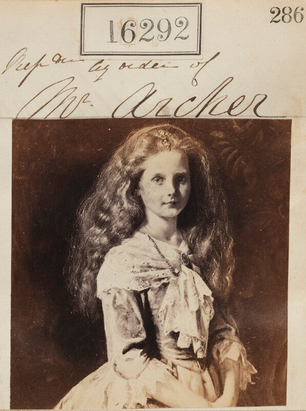 Unknown child ('reproduction by order of mr archer') npg ax64207