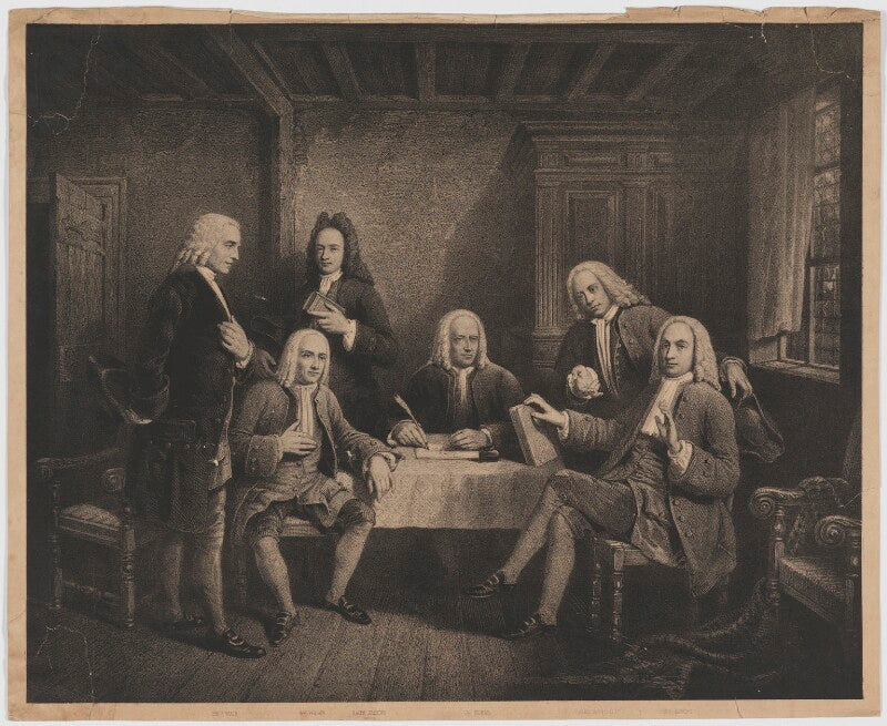 Founders of the scottish secession church npg d36927
