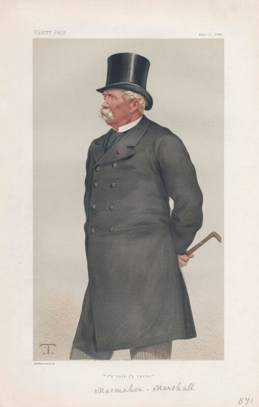 Marie edme patrice maurice de mac mahon, duke of magenta ('statesmen. no. 314.') npg d43926