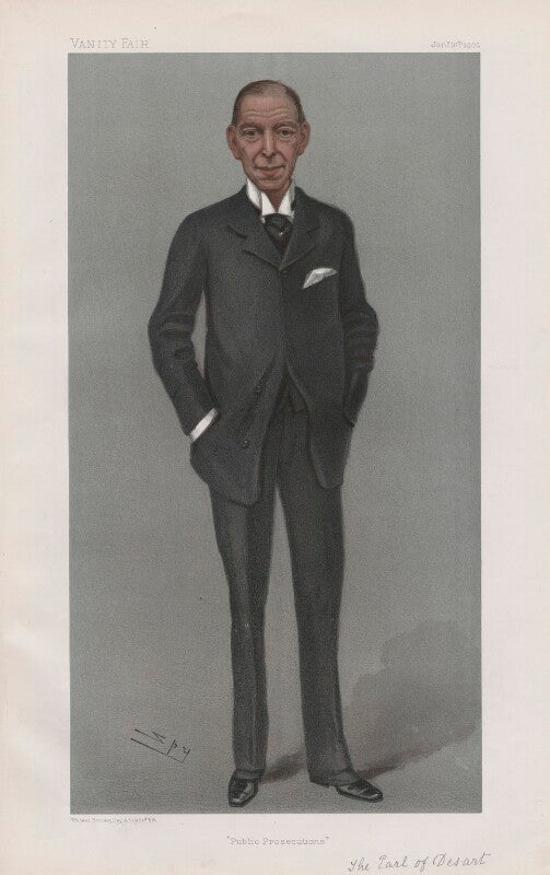 Hamilton john agmondesham cuffe, 5th earl of desart ('men of the day. no. 833.') npg d45101