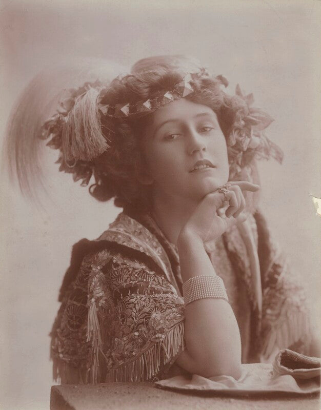 Elizabeth firth as natalie in the 'merry widow' npg x197911