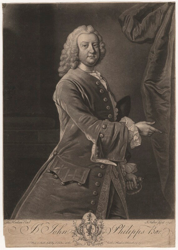 Sir john philipps, 6th bt npg d3892