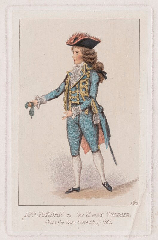 Dorothy jordan as sir harry wildair in farquhar's 'the constant couple' npg d47419