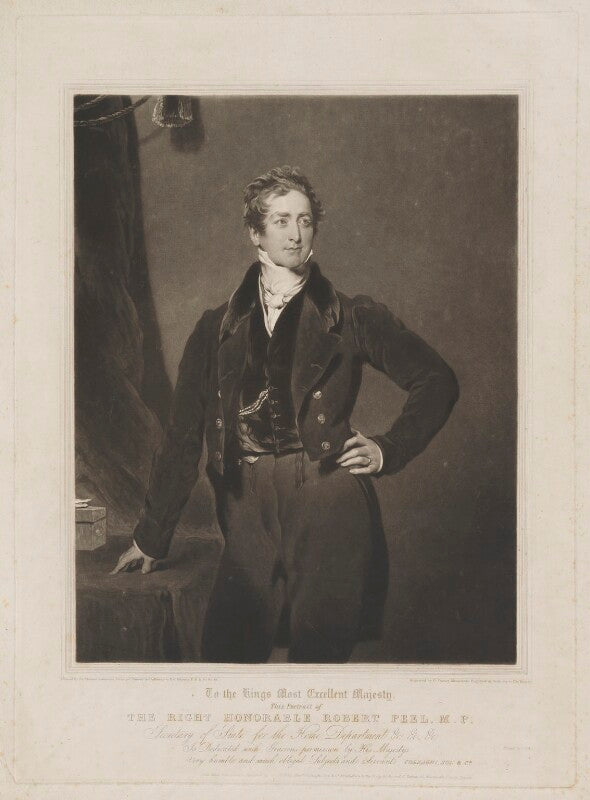 Sir robert peel, 2nd bt npg d39588