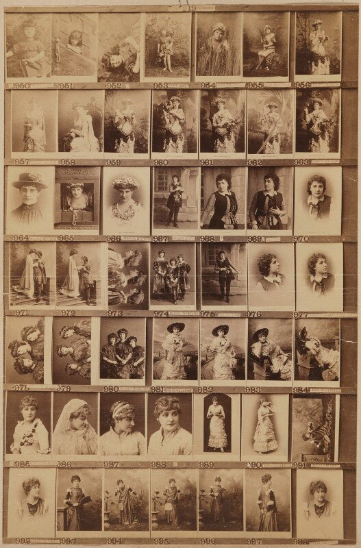 Various actresses and singers npg ax139916