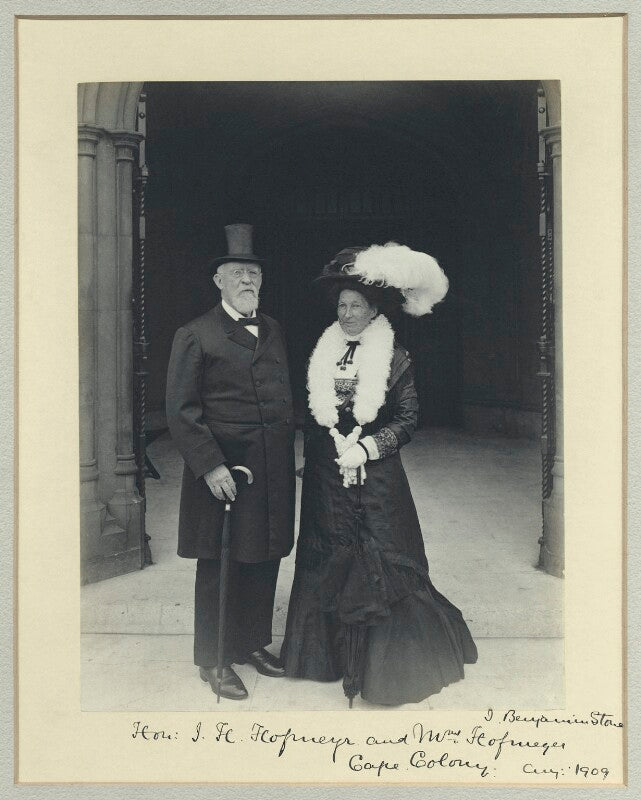 Jan hendrik hofmeyr; johanna hofmeyr (née hendriksz) npg x44796