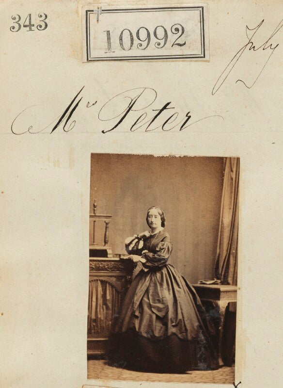 Mrs peter npg ax60698