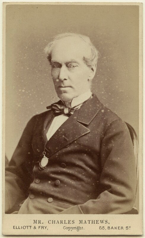 Charles james mathews npg ax18167