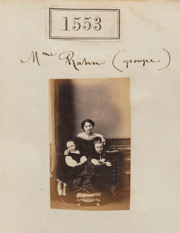 Minnie rahn; mary rahn; charles cape rahn npg ax50947