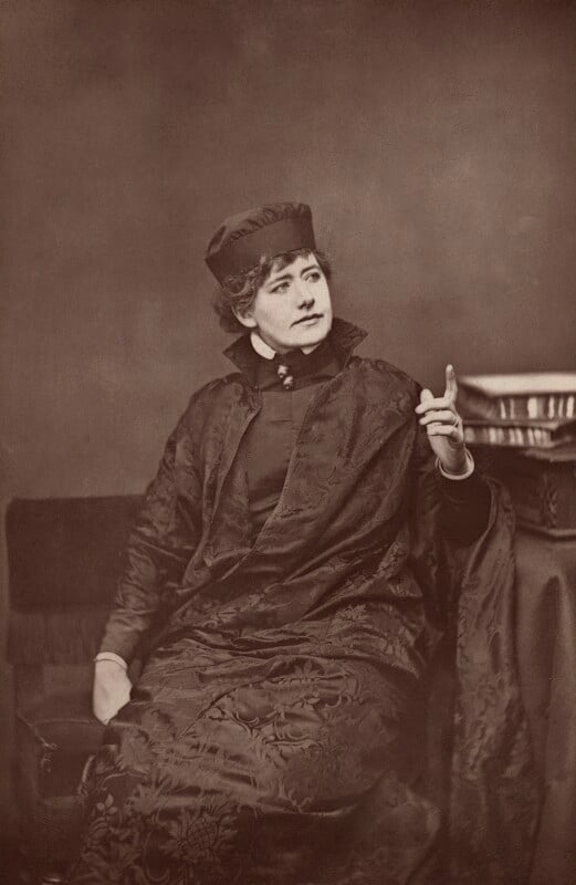 Ellen terry as portia in 'the merchant of venice' npg ax7705