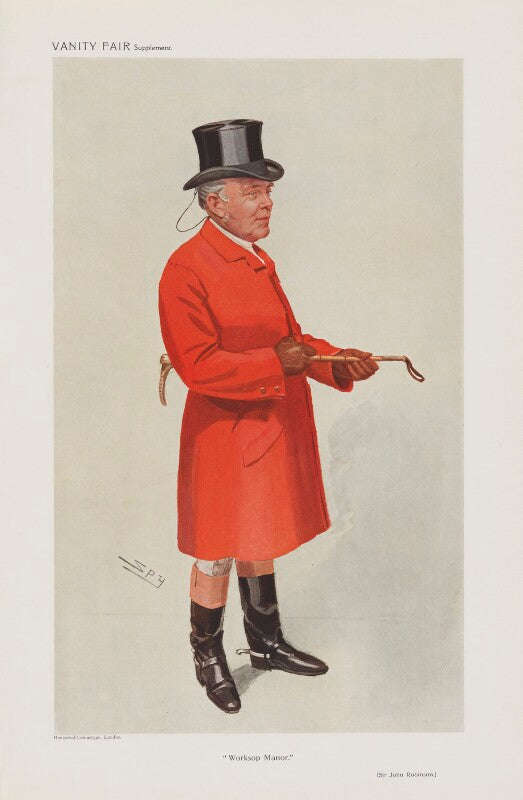 Sir john robinson ('men of the day. no. 1280. "worksop manor."') npg d45610