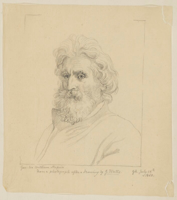 Sir william francis patrick napier npg d38706